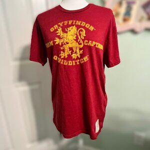 Harry Potter Gryffindor Quidditch Team Captain T-Shirt